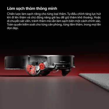 Robot Hút Bụi Roborock Saros 20 Sonic Complete Màu Trắng 18