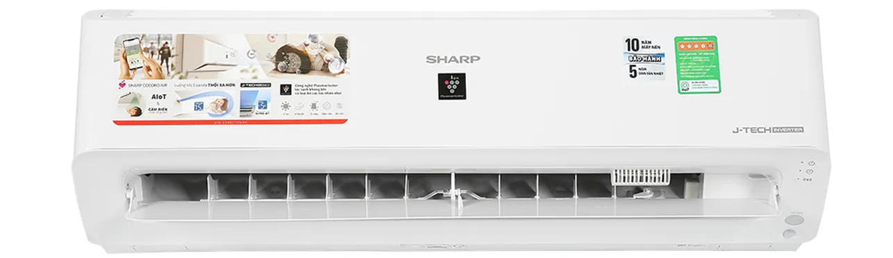 Máy lạnh Sharp Inverter 1 HP AH-XP10YHW/AU-X10YHW 0
