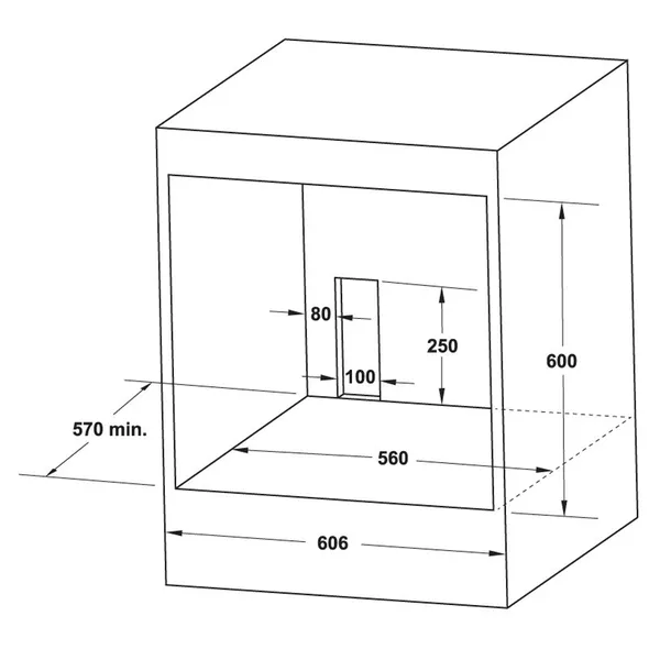 Lò Nướng Âm Tủ Hafele HO-6T70A 538.01.441