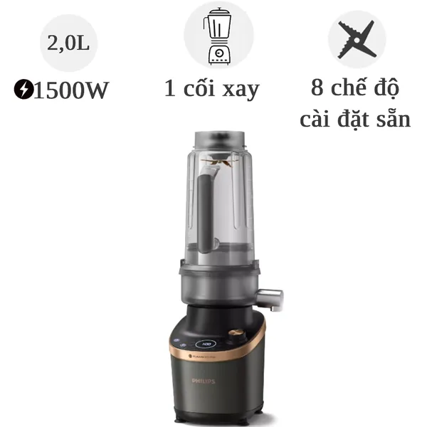 Máy Xay Sinh Tố, Ép Trái Cây Philips HR3770/00