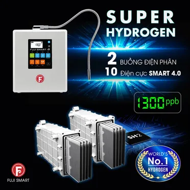 Máy Lọc Nước Điện Giải Ion Kiềm Fuji Smart I9 15