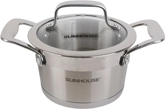Bộ nồi inox 5 đáy Sunhouse SH783 16-20-24-28 cm 1
