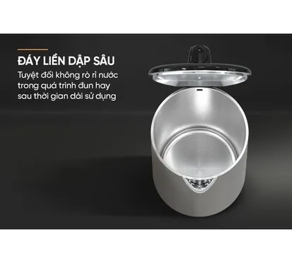 Ấm Siêu Tốc Inox 2 Lớp 2 Lít Sunhouse SHD1396 8