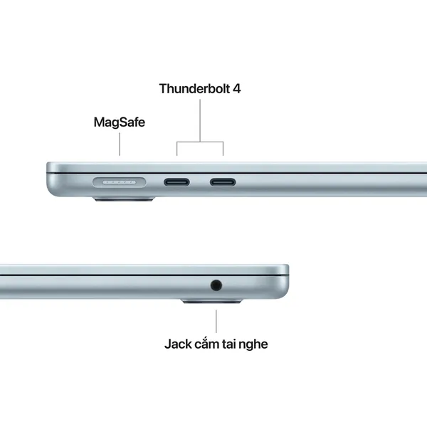 Laptop MacBook Air 13 inch M5 (16GB+512GB) Xanh Da Trời