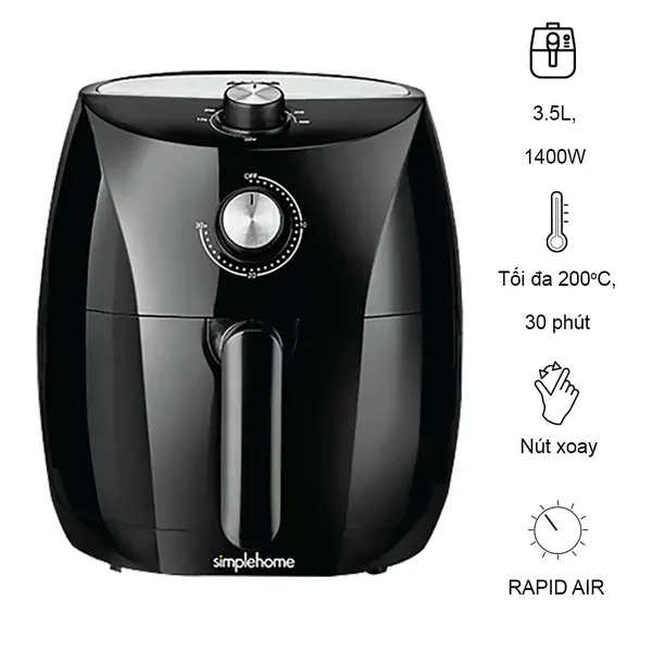 Nồi chiên không dầu SimpleHome AF-611