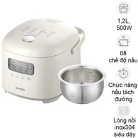 Nồi Cơm Điện Tử 3D Tách Đường Paveden Retro PR-3D12LSBE 1.2 Lít