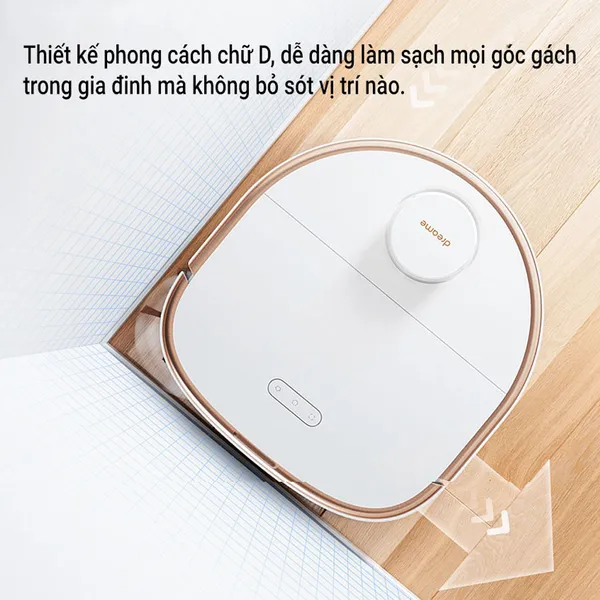 Robot Hút Bụi Lau Nhà, Tự Giặt Giẻ Lau Dreame W10 Pro