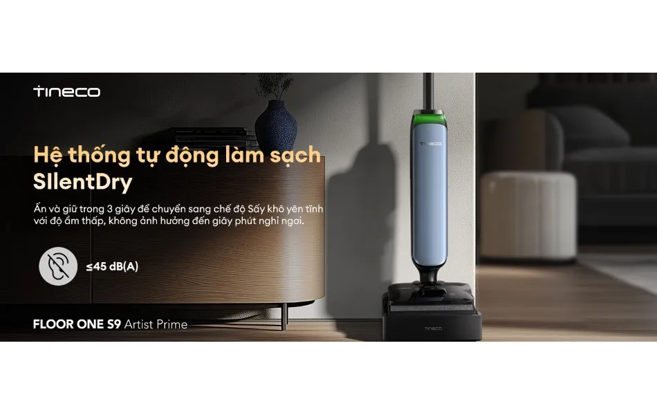 Máy Lau Sàn Hút Bụi Tineco Floor One S9 Artist Prime