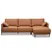 Sofa L (góc trái) Marco EM1003 319cm Nâu cam 0