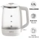 Bình Đun Siêu Tốc Thủy Tinh Simplehome G1318 1.7 Lít