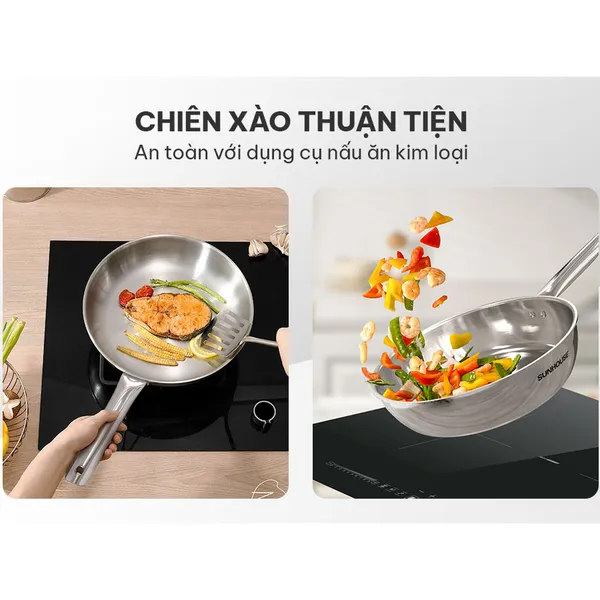 Chảo Inox Đa Lớp Sunhouse IN24M6