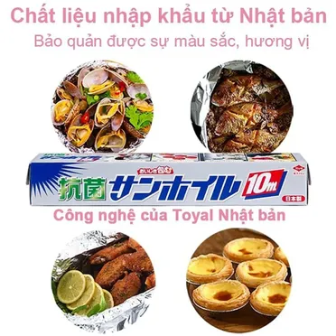 Giấy Bạc Kháng Khuẩn Toyal 25 x 10m 3