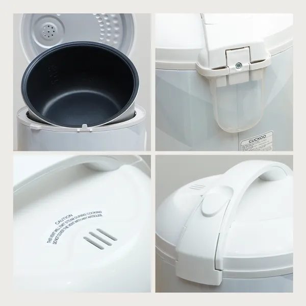 Nồi Cơm Điện Cuckoo CR-0601V/GRGRCRVNCKV Màu Xám 1.0 Lít