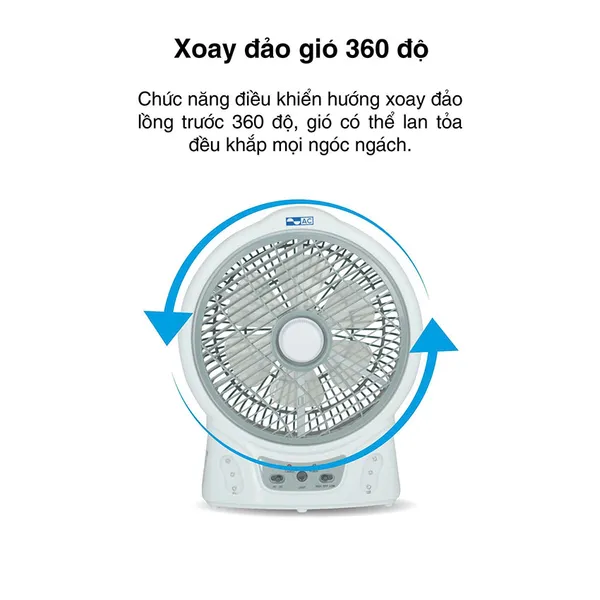 Quạt Sạc 12W AC ARF03D106