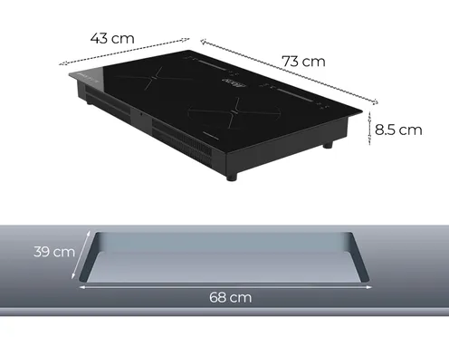 Bếp từ - hồng ngoại đôi Sunhouse Mama MMB9200MIX 6