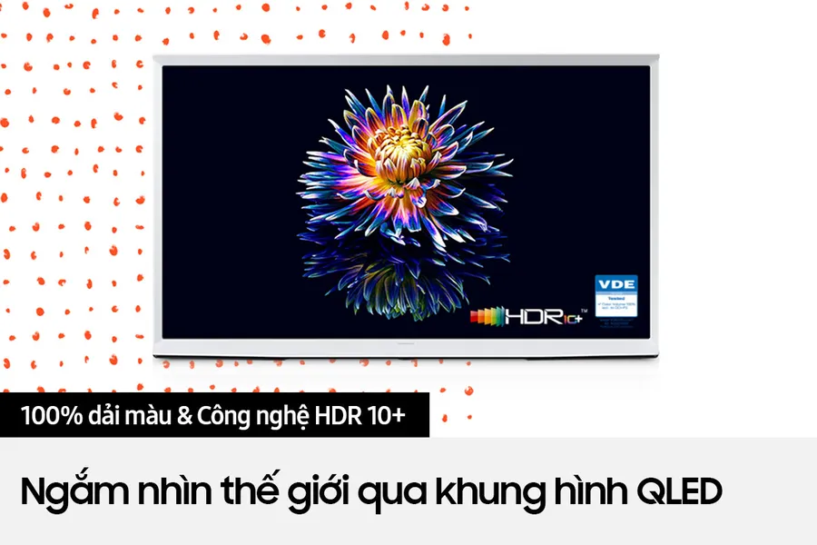 Smart Tivi Samsung 4K The Serif 55 Inch QA55LS01B