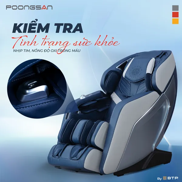 Ghế Massage Cao Cấp Poongsan MCP-804