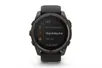 Garmin Fenix 8 Sapphire Solar 51mm Viền Titanium Dây Silicone
