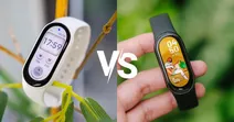 So s&aacute;nh Xiaomi Band 9 v&agrave; Xiaomi Band 8: C&oacute; n&ecirc;n n&acirc;ng cấp hay kh&ocirc;ng?