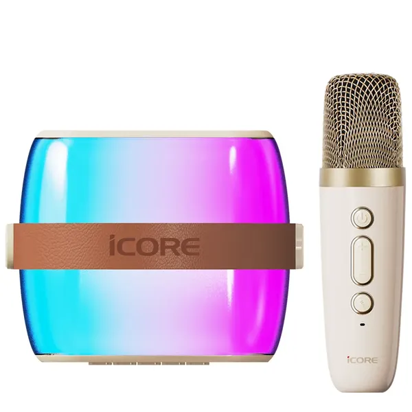 Bộ Loa Karaoke Mini Bluetooth iCore ISM59 Kèm 1 Micro