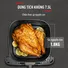 Nồi Chiên Không Dầu Tefal Mega EY855D68 7.5 Lít