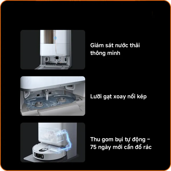 Robot Hút Bụi Lau Nhà Xiaomi Vacuum 5 Pro (BHR07WFEU)