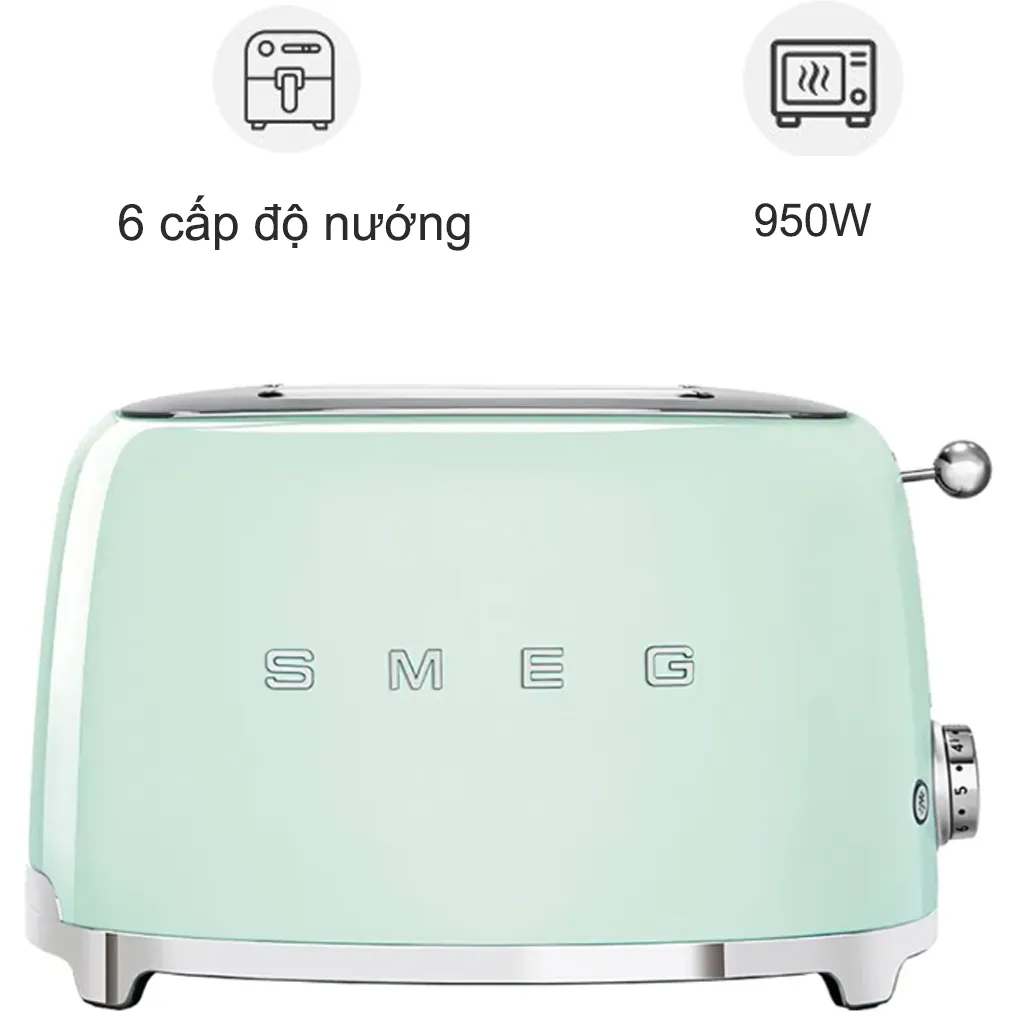 M&aacute;y Nướng B&aacute;nh M&igrave; TSF01PGEU - Xanh Mint