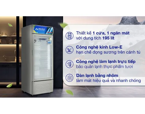 Tủ Mát Hoà Phát 195 Lít HSR S6195 0