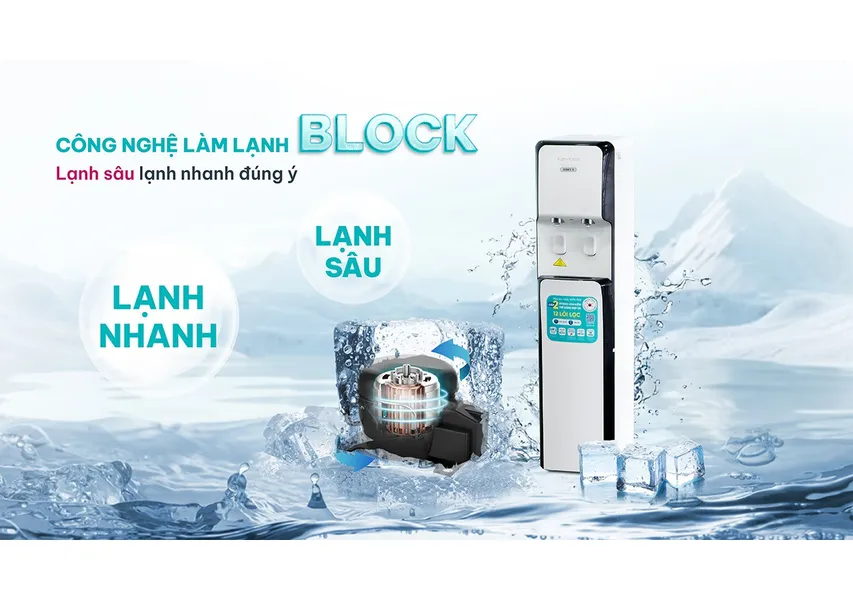 Máy Lọc Nước Có Nóng Lạnh KoriHome WPK-968