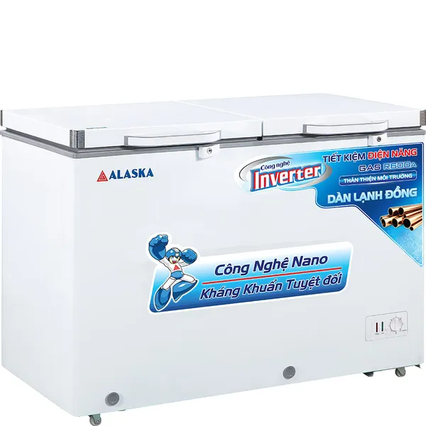Tủ Đông Mát Alaska Inverter 210 Lít FCA-3600CI