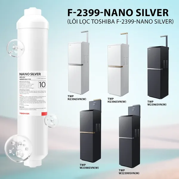 Lõi Lọc Chức Năng Toshiba Số 10 F-2399-Nano Silver