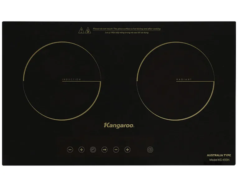 Bếp Hồng Ngoại - Điện Từ Đôi Kangaroo KG499N