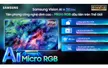 Smart Tivi Samsung Micro RGB 4K 85 Inch MRA85R95HX