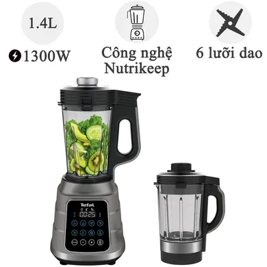 Máy Xay Sinh Tố Và Làm Sữa Hạt Đa Năng Tefal UBB BL985A31 - 1300W