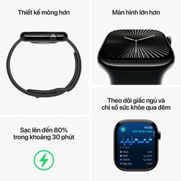 Apple Watch Series 10 GPS + Cellular 42mm