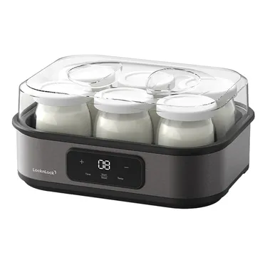 Máy Làm Sữa Chua LocknLock Digital EJY213GRY 1.08L - Màu Xám