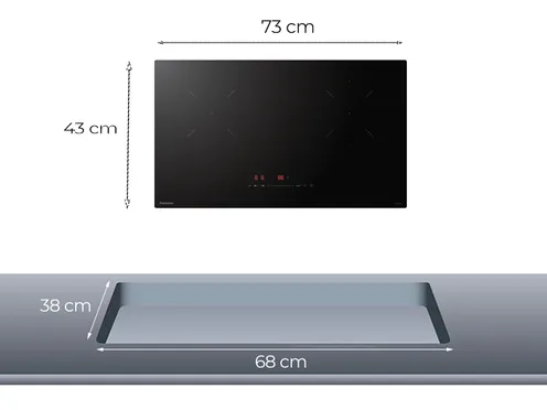 Bếp Điện Từ Đôi Panasonic KY-R72AELYUE 6