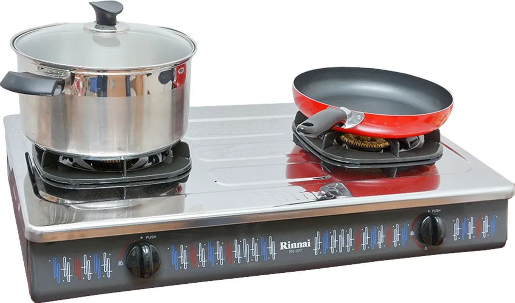 Bếp gas đôi Rinnai RV-377(S)N