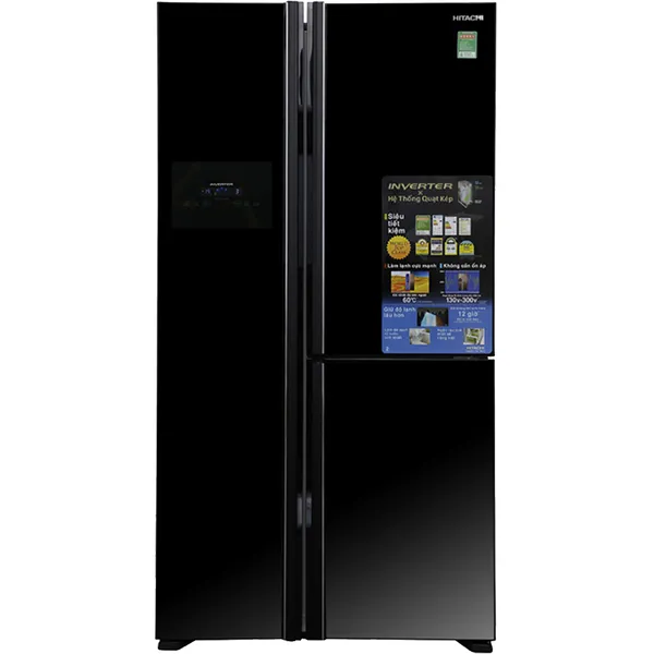 Tủ Lạnh Hitachi Inverter 600 Lít R-FM800PGV2 GBK