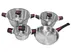 Bộ Nồi Chảo Inox KimsCook Next Style 7 Món FS-NI-07-07-01