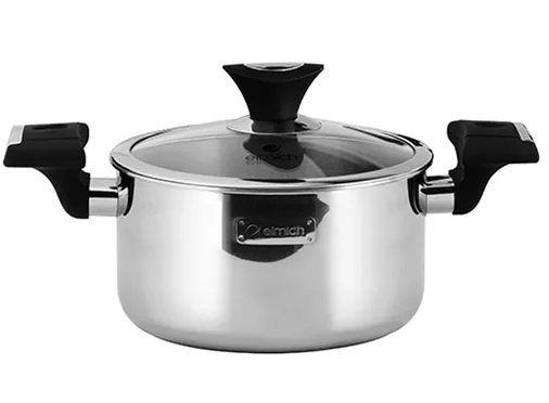 Bộ Nồi Chảo Inox Cao Cấp 3 Lớp Đáy Liền Elmich EDA-0866 4