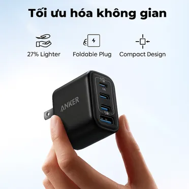 Củ Sạc Anker Zolo 3C1A 70W B2B_A121C 1
