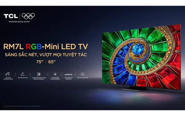 Google Tivi TCL RGB-Mini LED 4K 75 Inch 75RM7L
