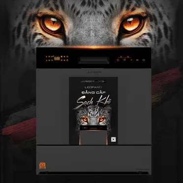 Máy Rửa Bát Junger Leopard DWJ-136-VG - Xuất Xứ Thái Lan 3
