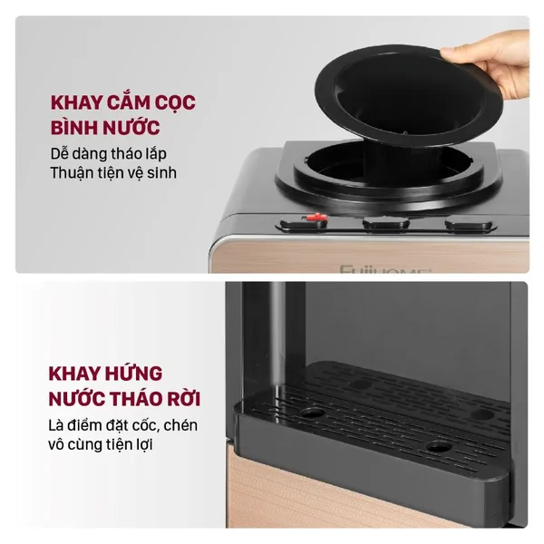 Cây Nước Nóng Lạnh Fujihome WD675C-Y