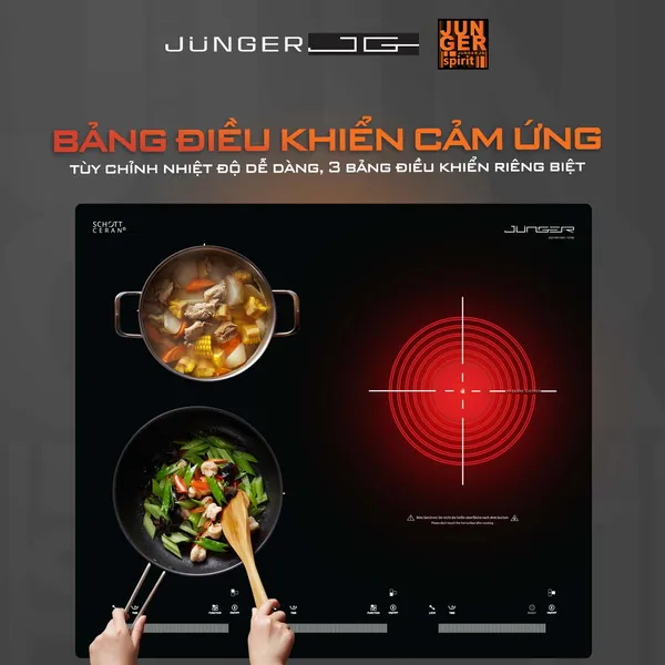 Bếp Điện Từ Ba Junger CEJ-300-IIF - Thái Lan