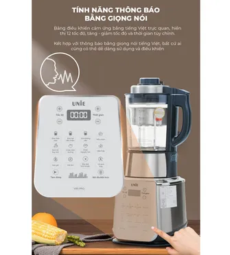 Máy Làm Sữa Hạt Unie V9S Pro 1.75 Lít 5