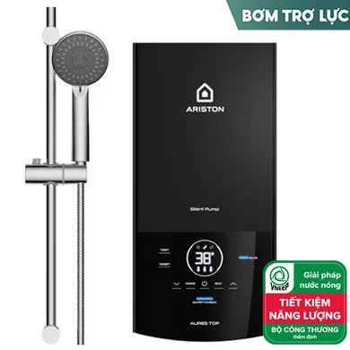 Máy Nước Nóng Trực Tiếp Ariston AURES TOP 4.5P
