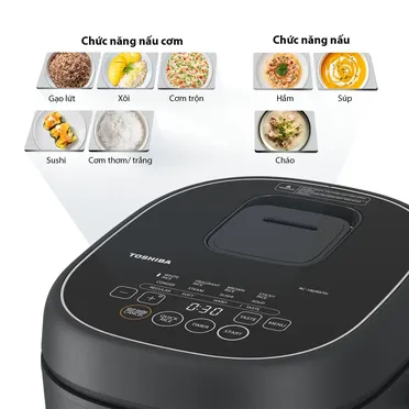 Nồi Cơm Điện Tử Toshiba RC-18DR4TVN(H) - 1.8 Lít - Xuất Xứ Thái Lan 12