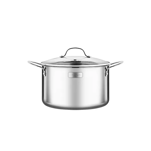 Bộ nồi inox cao cấp 3 lớp đáy liền 3 món Elmich 16-20-24 cm